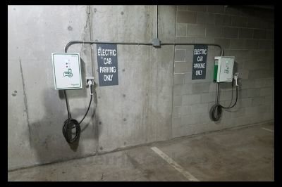 Charger for Electric Car at SER